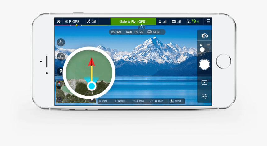 Dji Go Compatible Devices - Automotive Navigation System, HD Png Download