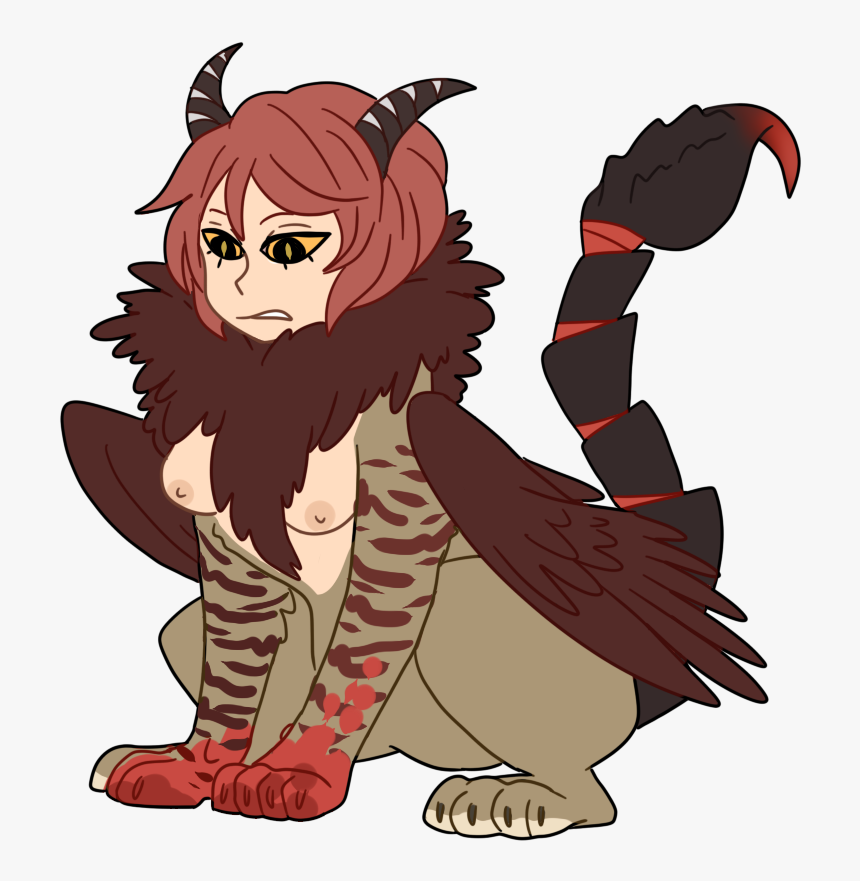 Manticore - Cartoon, HD Png Download