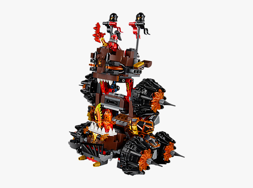 Lego Nexo Knights General Magmar's Siege Machine, HD Png Download