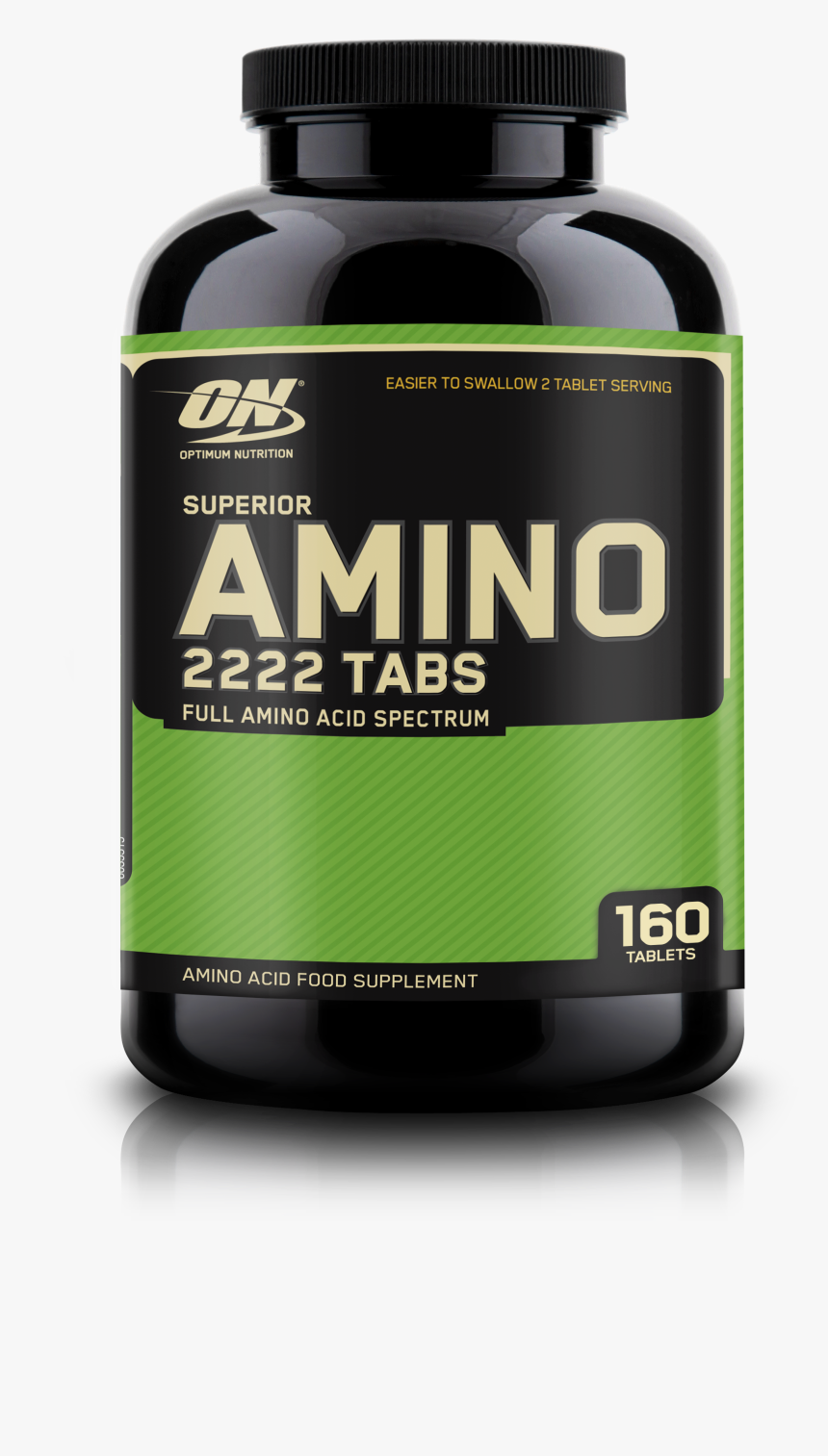 Optimum Nutrition Superior Amino 2222 Tablets - Amino 2222, HD Png Download