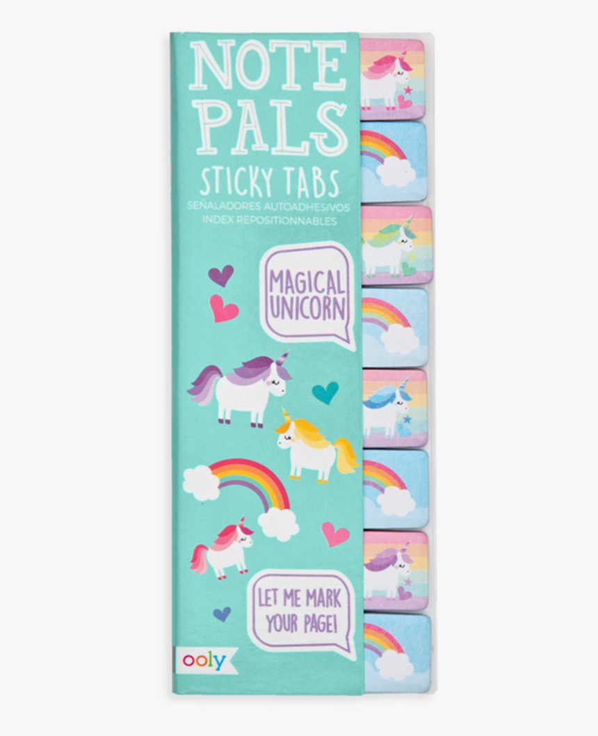 Ooly Art Sticker Magical Unicorns Note Pals Sticky, HD Png Download