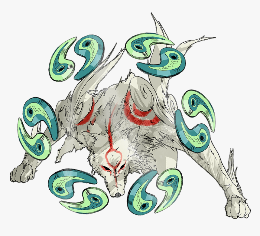 Graphic Transparent Download Image Exorcism Beads Png - Okami Amaterasu Beads, Png Download