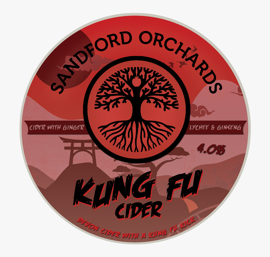 Kung Fu Cider - Sandford Orchards, HD Png Download
