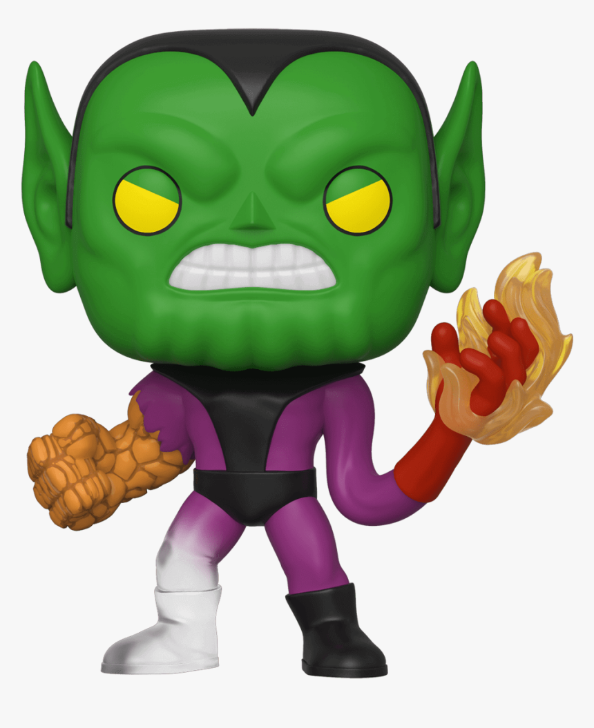 Marvel Fantastic Four Super-skrull Pop Vinyl Figure - Funko Pop Marvel Fantastic Four, HD Png Download