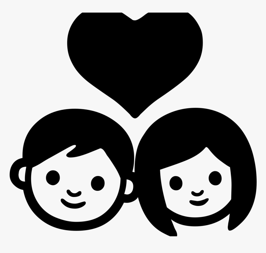 Couple Emoji Png, Transparent Png