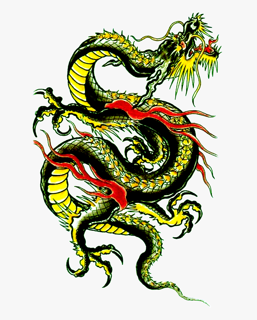 Kung Fu Dragon Logo , Png Download - Scary Chinese Dragon, Transparent Png