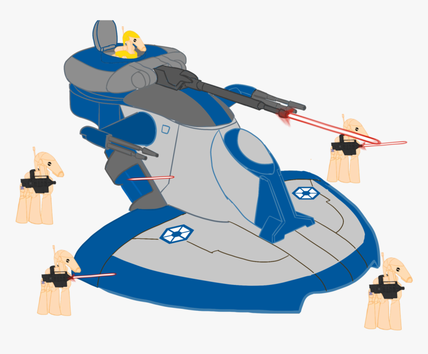 B1battledroid, Battle Droids, Crossover, Group, Laser, - Aat, HD Png Download