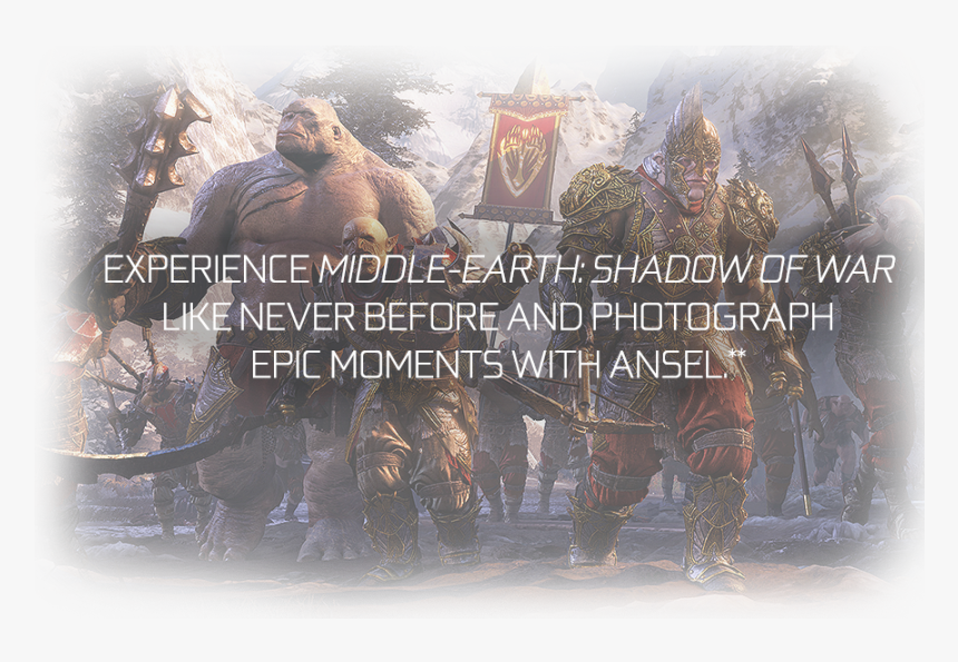 Forge A New Ring Of Power And Dominate Mordor With - Shadow Of War Nemesis, HD Png Download