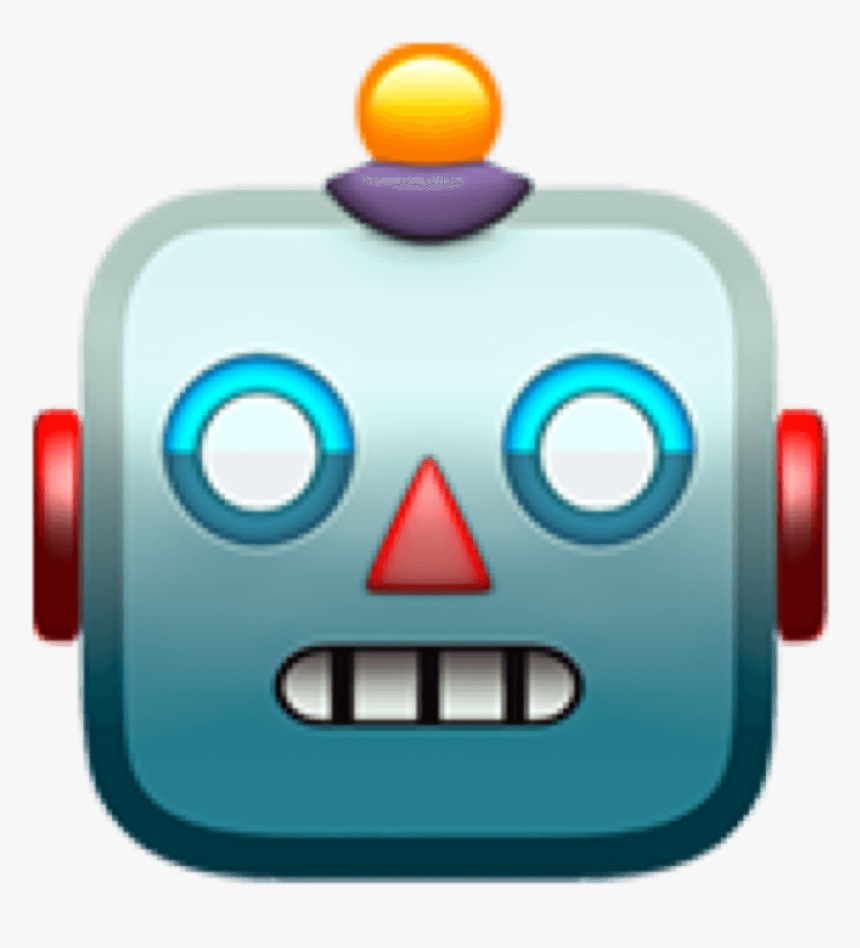 De Robot Emoji Zoals Ik Deze Zie Op De Mac - Robot Emoji, HD Png Download