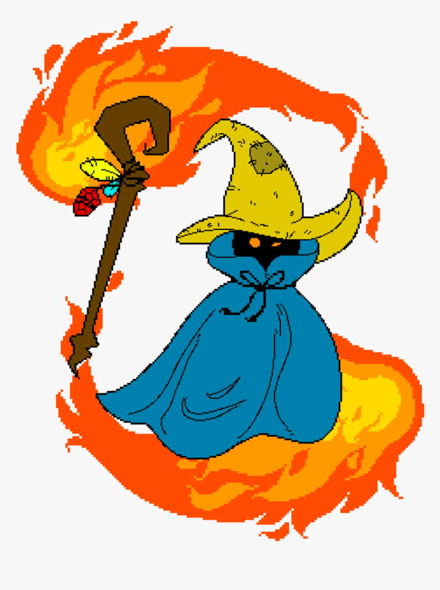 Black Mage Png , Png Download - Illustration, Transparent Png