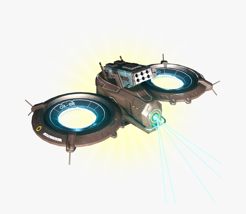 S5lm Guardian Skimmer - Elite Dangerous Size Of Sentry Skimmer, HD Png Download