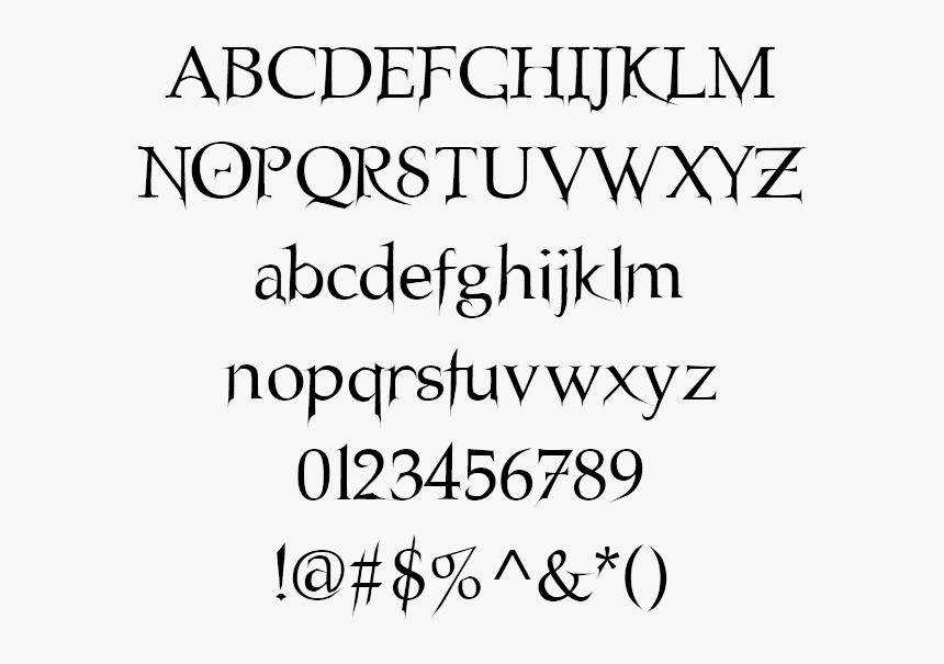 Nosferatu Example - Calligraffiti Font, HD Png Download