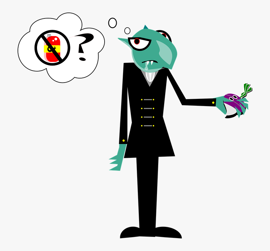 Halloween, Nosferatu, Turnip, Vampire, Monster, Green - Clip Art, HD Png Download