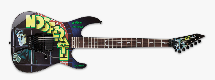 Esp Guitar Metallica Limited Edition, HD Png Download