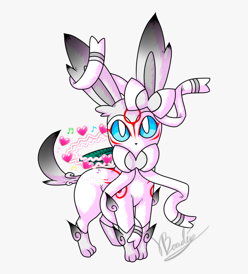 Amaterasu Okami Species - Sylveon, HD Png Download