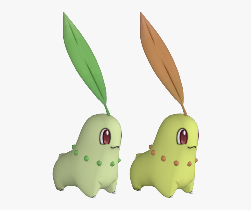 Download Zip Archive - Pokemon Chikorita 3d, HD Png Download