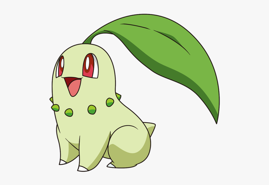 Cute Chikorita Pokemon, HD Png Download