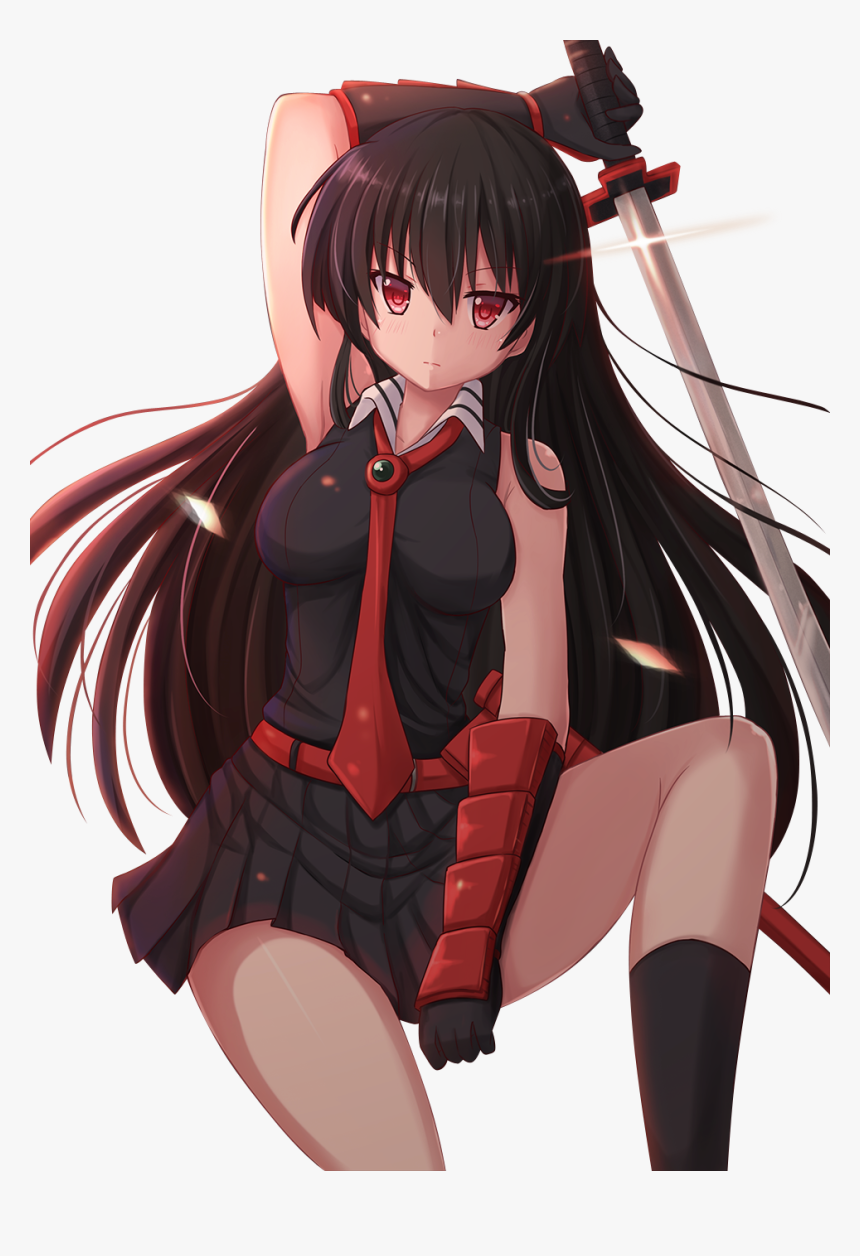 Anime Girl Akame Ga Kill, HD Png Download
