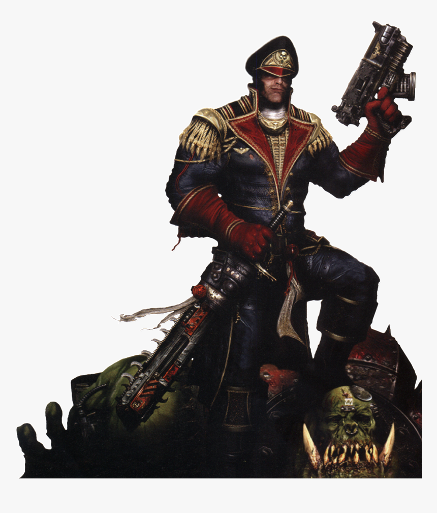 Shadow Of War • Eurogamer - Warhammer 40k Commissar, HD Png Download