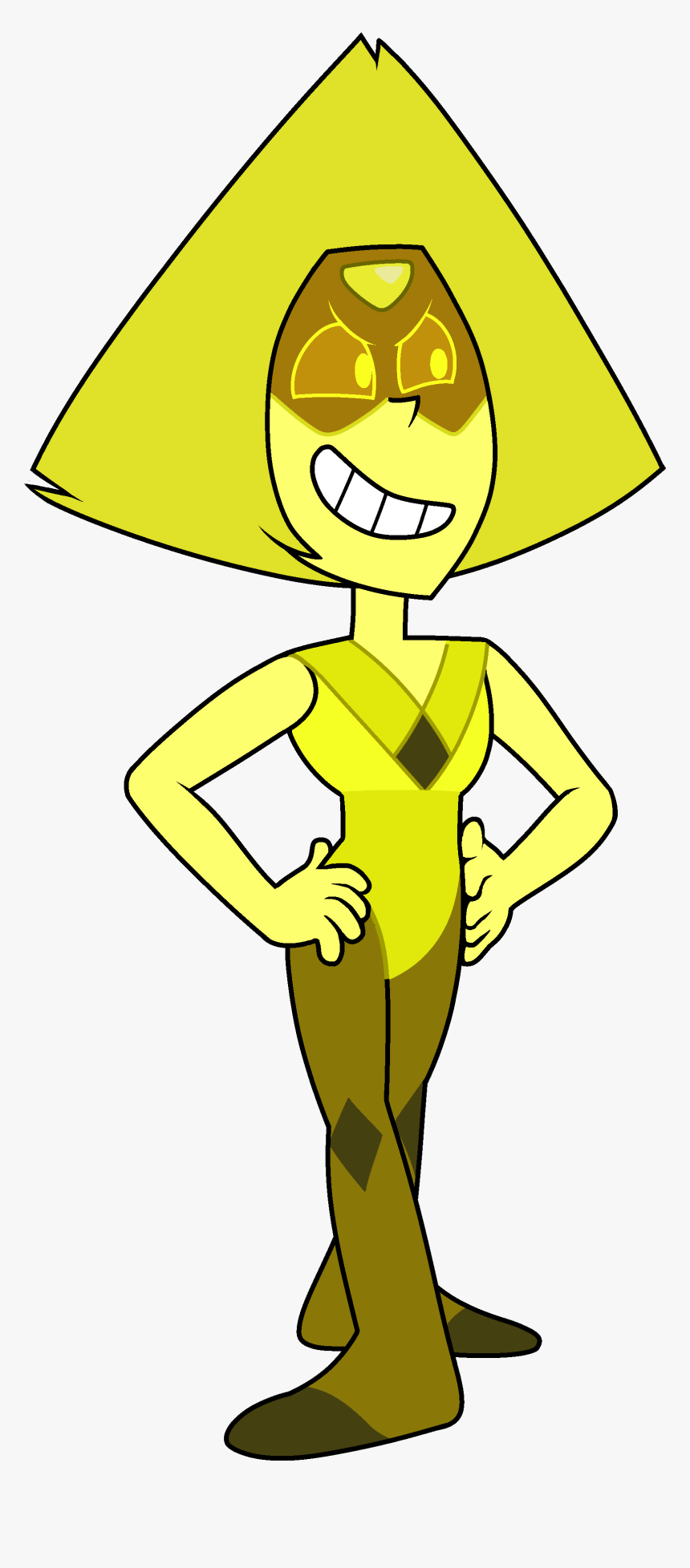 Steven Universe Yellow Peridot , Png Download - Steven Universe White Pearl Recolor Steven, Transparent Png