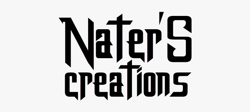 Nater S Creations Logo Text Png - Graphics, Transparent Png