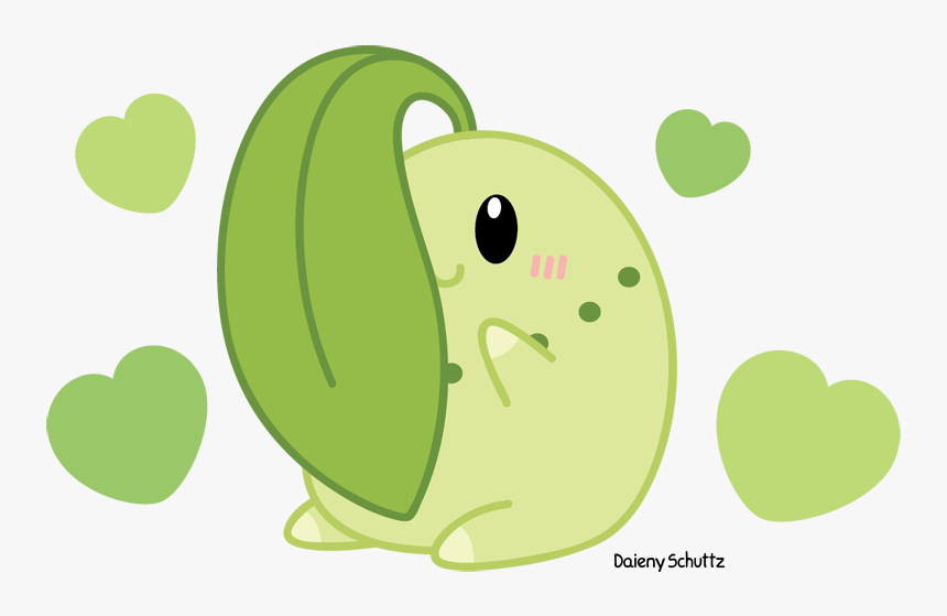 Chikorita Funny , Png Download - Chibi Chikorita, Transparent Png