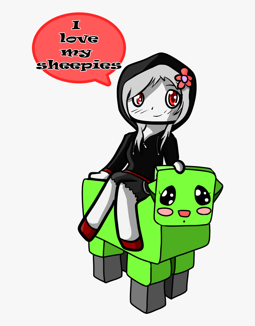 Minecraft Sheepies - Cartoon, HD Png Download