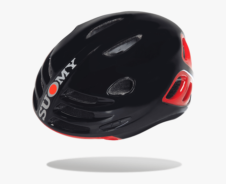 Sfera Black Glossy/red Glossy - Suomy Sfera Black Glossy Red Glossy, HD Png Download