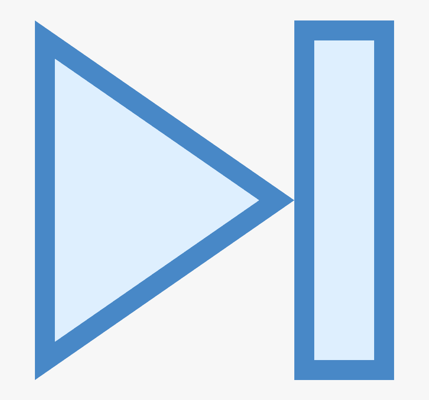 The Icon Shows A Button That Would Toggle A Video Player - Pattern, HD Png Download