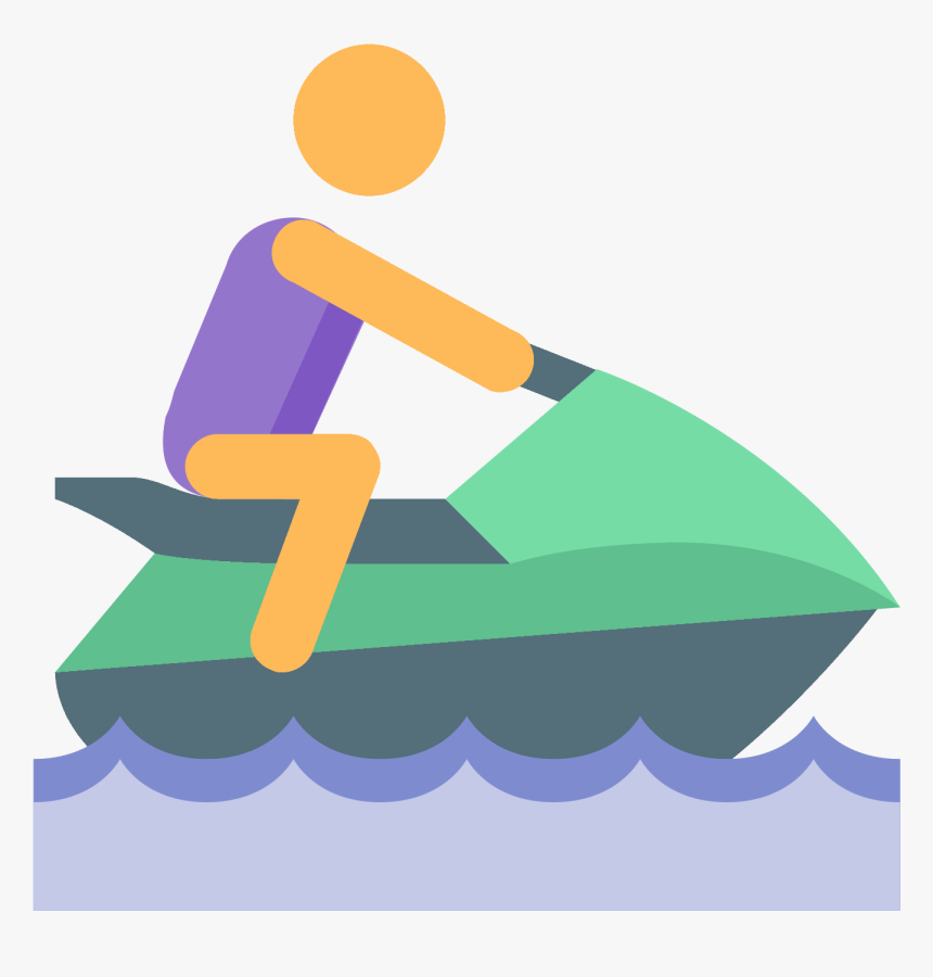 Jet Ski Icon, HD Png Download