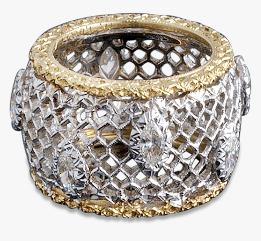 Buccellati Marquise Diamond Ring - Bangle, HD Png Download