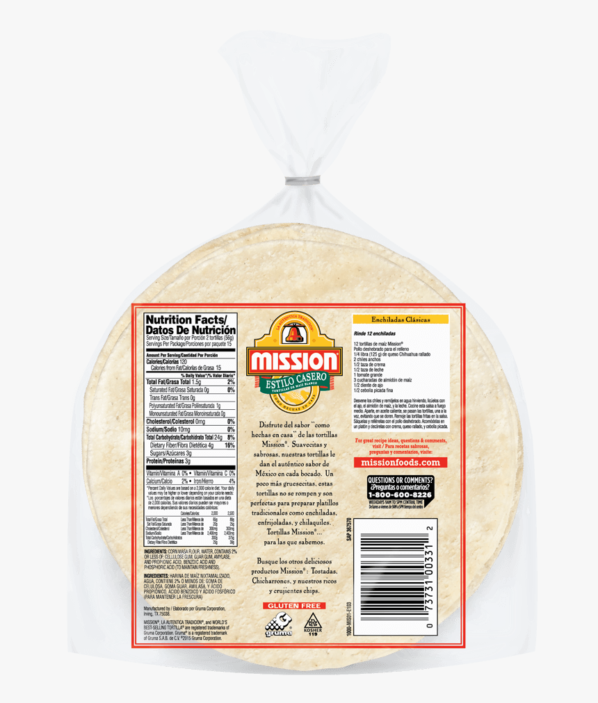 Tortillas De Maiz Mission, HD Png Download