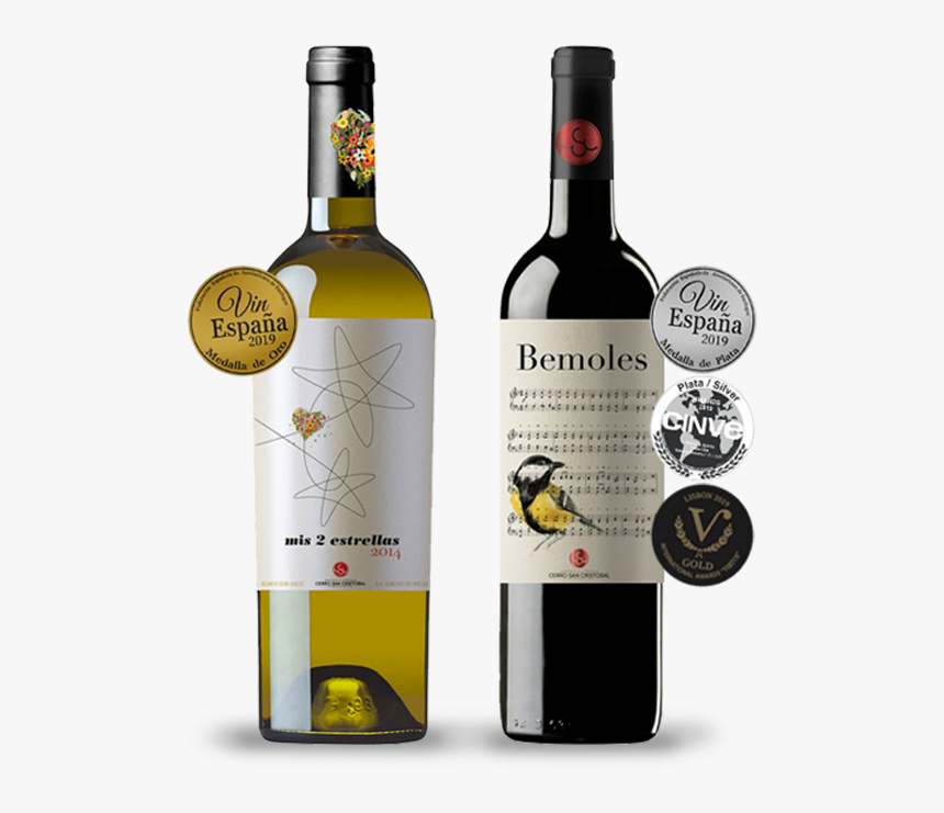 Mis Dos Estrellas Y Bemoles - Mis Dos Estrellas Vino, HD Png Download