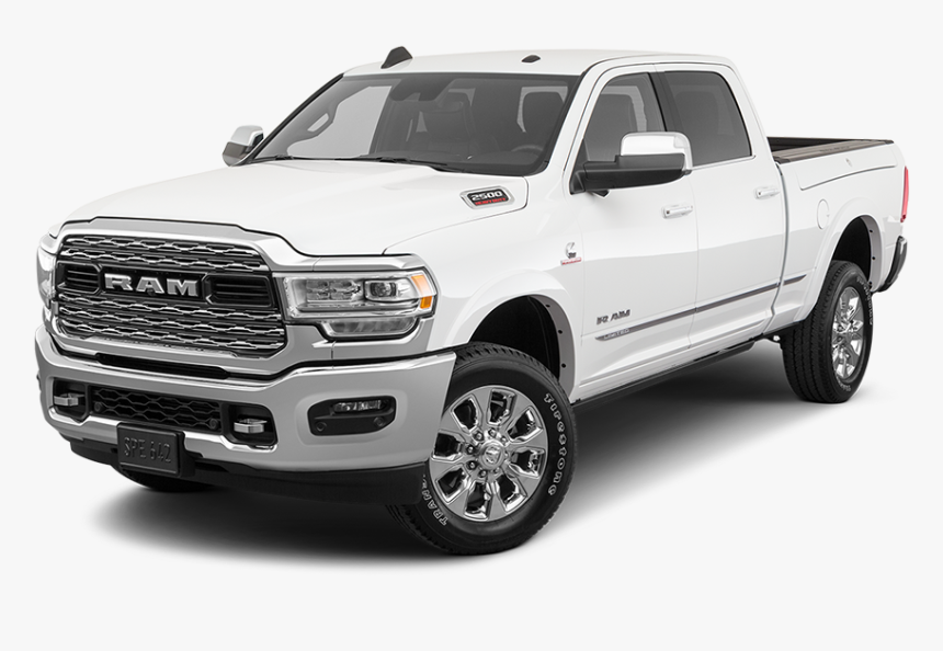 Ram Limited Mega Cab 2500 White 2019, HD Png Download