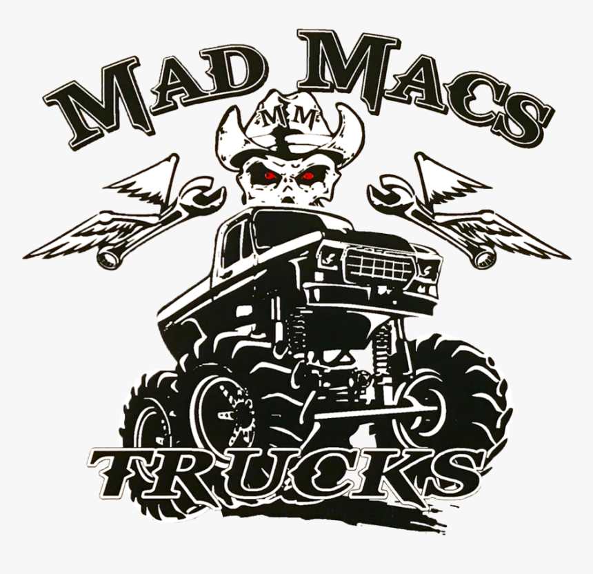 Mad Macs Trucks Logo - Cartoon, HD Png Download