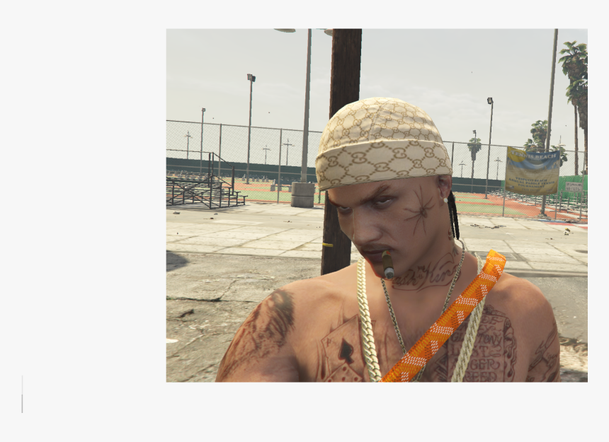 Gucci Durag Png, Transparent Png
