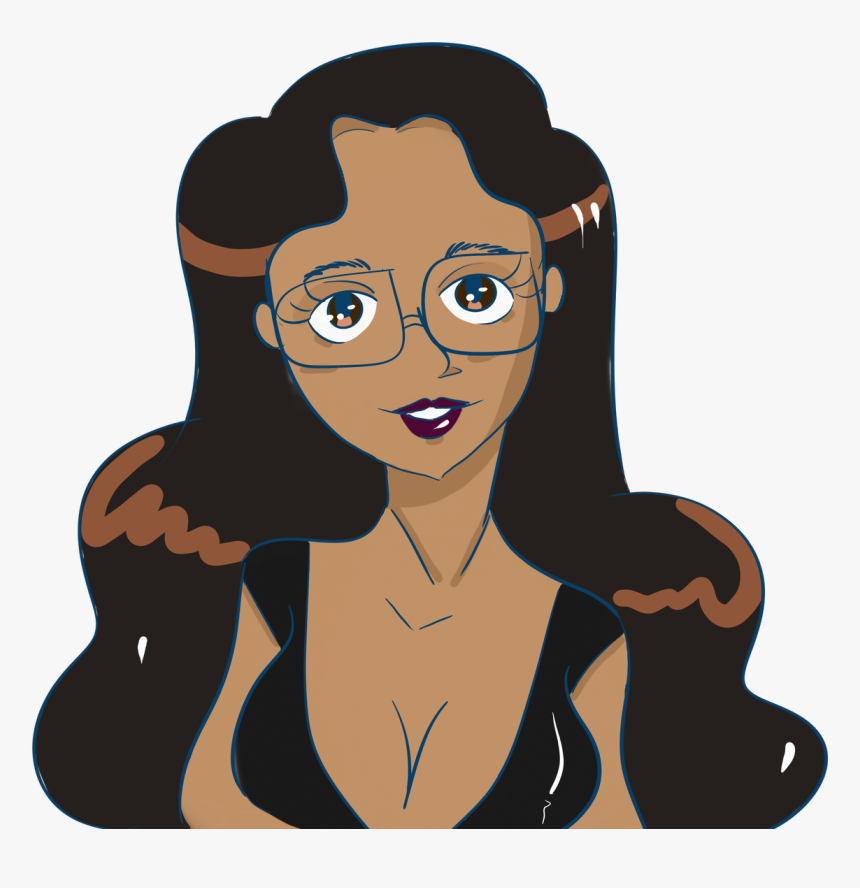 The Pretty Latina On Twitter - Cartoon, HD Png Download