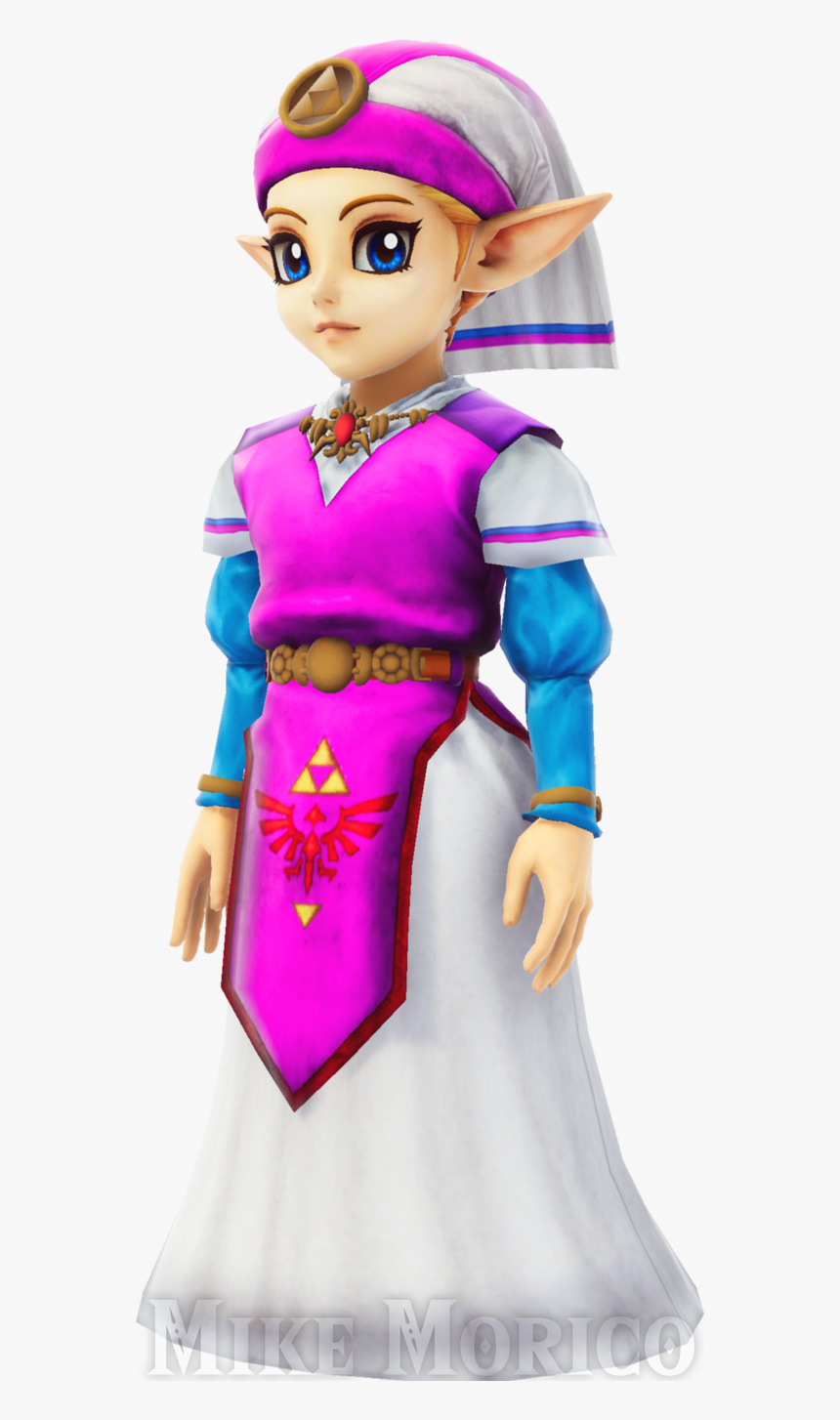Transparent Princess Zelda Png - Princess Zelda Ocarina Of Time, Png Download