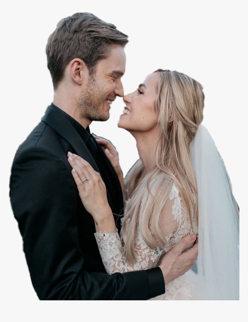 #marziapie #pewdiepie #wedding #felixkjellberg #marziabisagonin, HD Png Download
