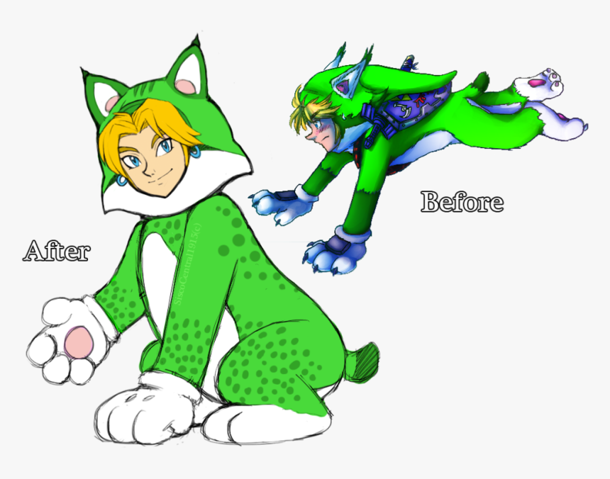 Cat Suit By Siscocentral1915 - Mario Cat Suit Fanart, HD Png Download