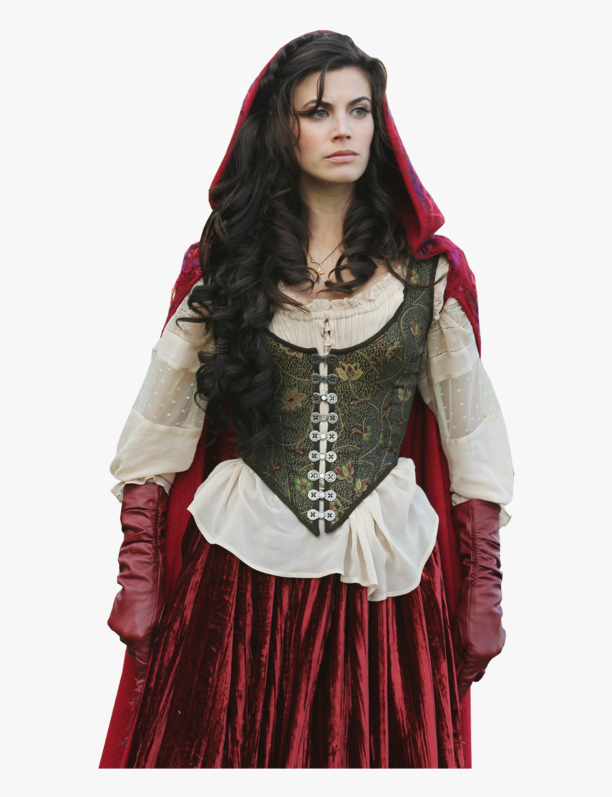 Once Upon A Time Png - Meghan Ory Little Red Riding Hood, Transparent Png