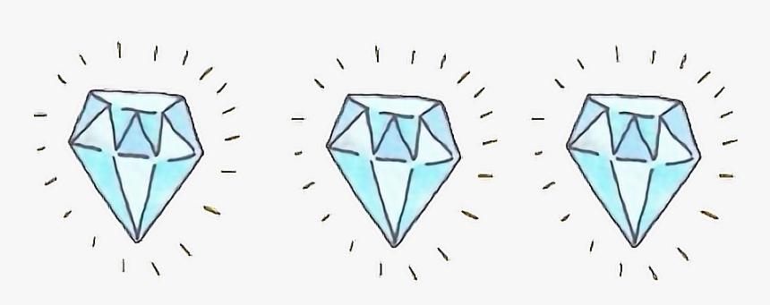 #tumblr #diamond #diamantes #diamante #blue #azul #glitter - Png Diamantes, Transparent Png