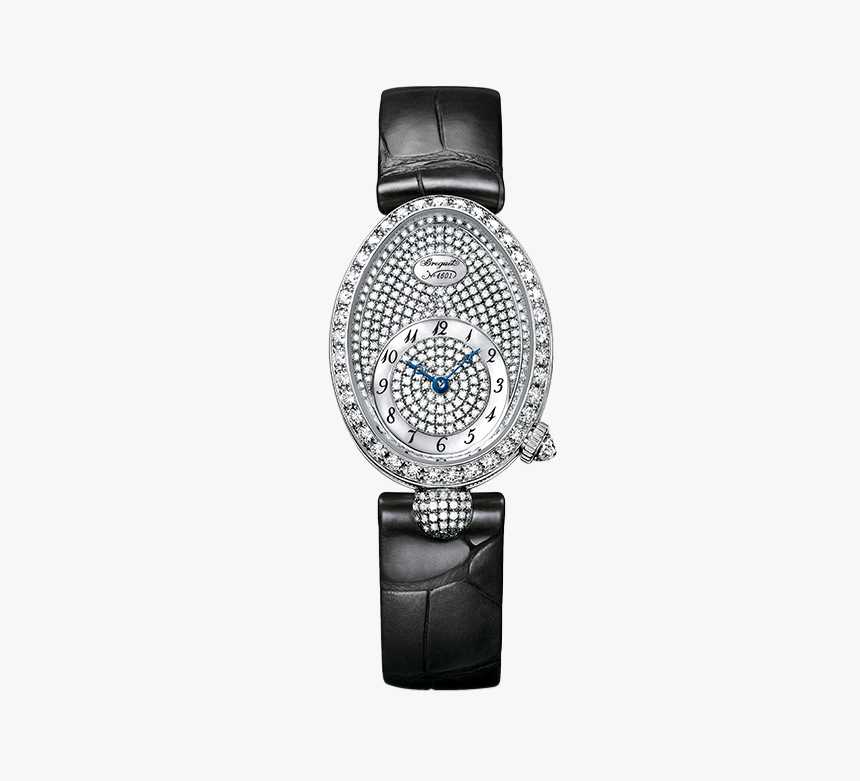 Breguet Reina De Nápoles Oro Blanco Con Diamantes, - Breguet Reine De Naples 8928, HD Png Download