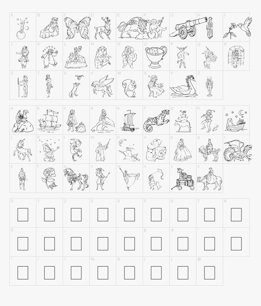 001 Once Upon A Time Font - Illustration, HD Png Download
