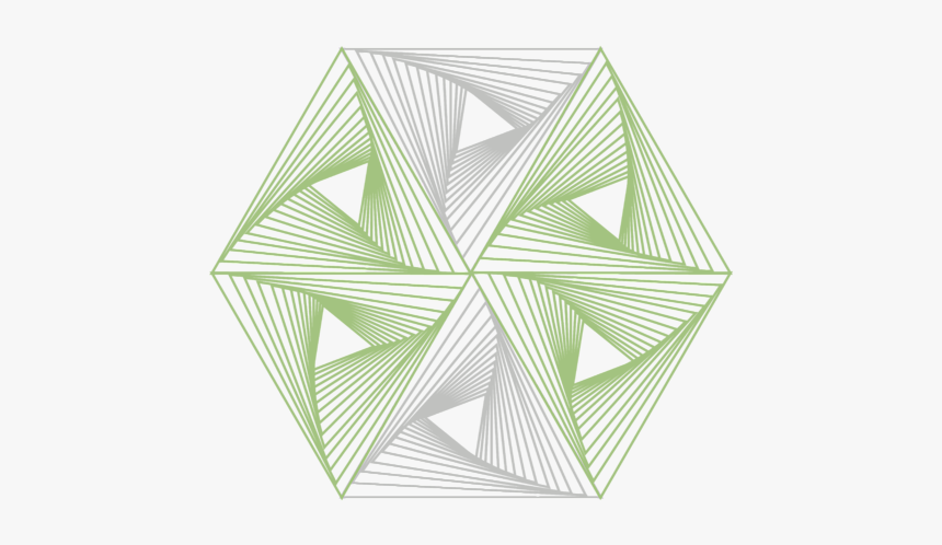 Optical Illusions Triangle Lines, HD Png Download