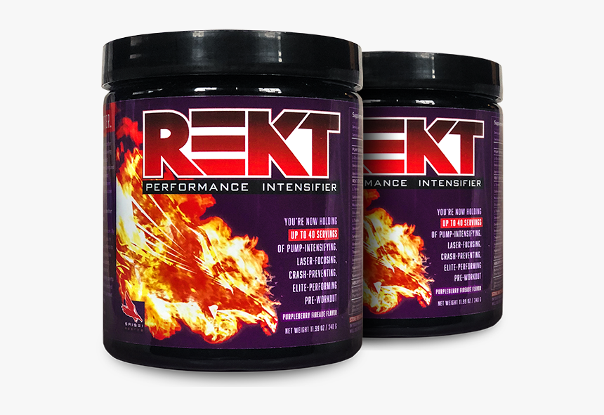 Two Tubs Of Rekt Preworkout Performance Optimizer, HD Png Download
