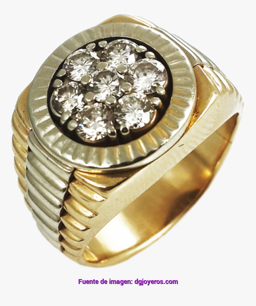 Lujoso Anillos De Diamantes De Hombre Anillo Con Diamantes - Pre-engagement Ring, HD Png Download