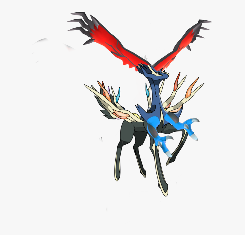 Yveltal Png , Png Download - Pokemon Xerneas, Transparent Png