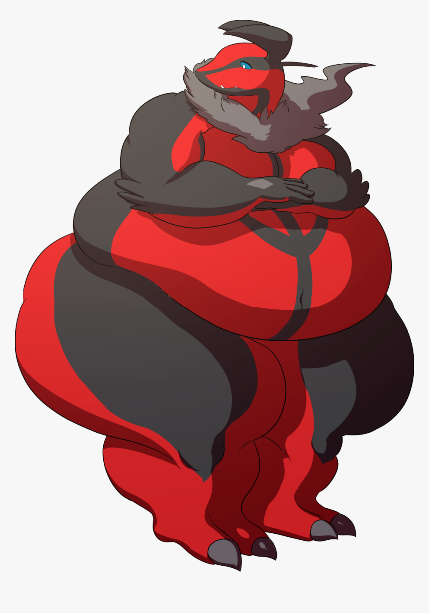 Chub Yveltal - Yveltal Anthro, HD Png Download