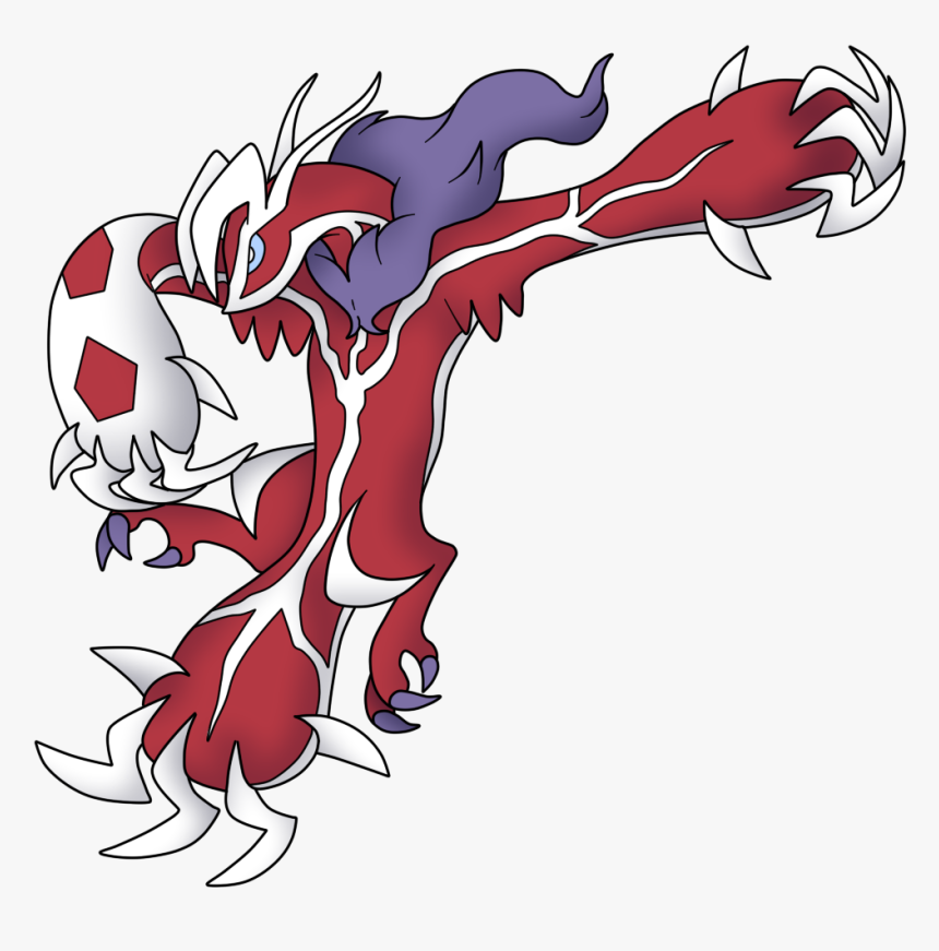 Yveltal Red And White, HD Png Download